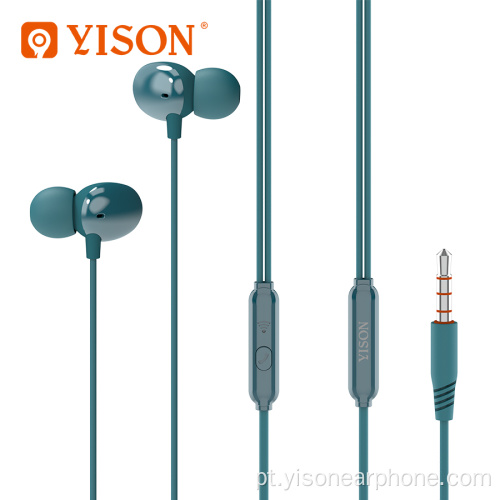 Yison New Release Fone de ouvido com fio viva-voz